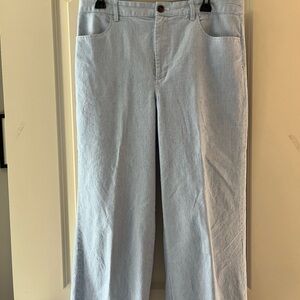 J. Crew Light Blue Flare Jeans
